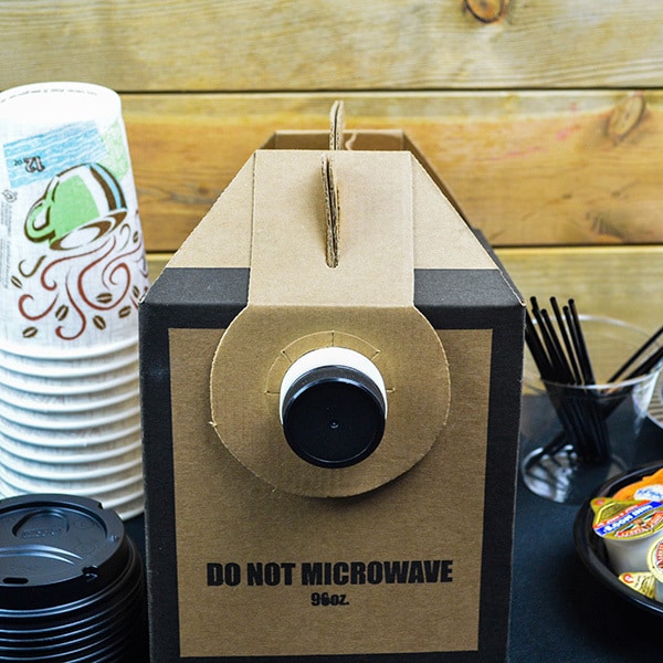 Williamsburg, Brooklyn NY office caterers provided coffee and breakfast for the workplace.